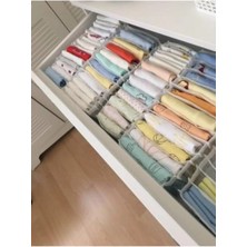 St. Morritz 3 Adet - Xlarge 8 Gözlü Dolap Içi Akardiyon Organizer 31 x 36 x 12 - 3 Adet