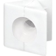 Hafele Arka panel tutucu, beyaz, vidasız           ( 1000 adet )