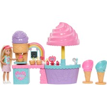 Barbie Club Chelsea Dondurma Dükkanı Oyun Seti JMJ42