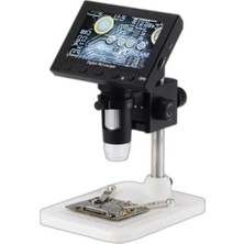 Zamerya 1000X 2.0mp USB Dijital Elektronik Mikroskop 8 LCD Ekran VGA Büyüteç DM4S