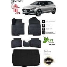 Alberto Rossi Hyundai I20 2022 Araca Özel 3D Paspas ve 3D Bagaj Havuzu