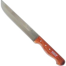 Zamerya Bursa Mutfak ve Ekmek Bıçağı 14,5 Cm, Ahşap Gül Sap
