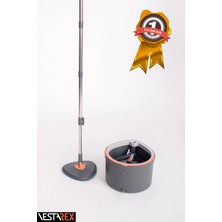 St. Morritz (Garantili) Lazy Temiz Su ile Kirli Su Ayıran Otomatik Temizlik Seti Mop Paspas