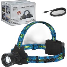 Zamerya Cree P360 - 12,000 Lümen Şarjlı Kafa Lambası  WT-627