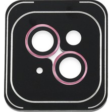 Zamerya Joko Iphone 14 Pvd Metal Kamera Lens - Pembe