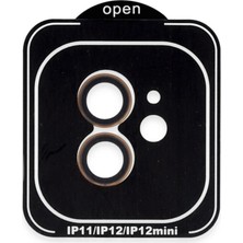 Zamerya Joko Iphone 11 Pvd Metal Kamera Lens - Turuncu