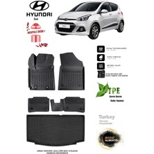 Alberto Rossi Hyundai I10 2017 Araca Özel 3D Paspas ve 3D Bagaj Havuzu