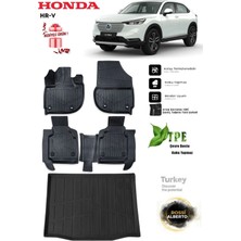 Alberto Rossi Honda H-Rv 2024 Araca Özel 3D Paspas ve 3D Bagaj Havuzu