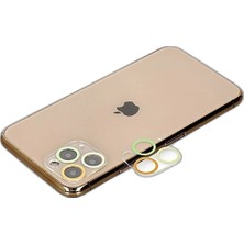 Zamerya Iphone 11 Pro Renkli Kamera Lens Koruma Cam - Pembe-Mavi