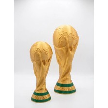 By Konseptt Avantaj Seti 2'li FIFA Dünya Kupası Figür Seti 20 cm ve 15 cm - Özel Hediyelik Dekoratif Büst