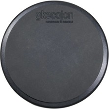 St. Morritz ... Practice Pad, 10 Inç, Puff Pad, Drum Pad, Davul Çalışma Pedi, Bateri, Siyah Pad