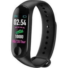 St. Morritz M3 Band Spor Modları, Nabız Ölçer Akıllı Bileklik Akıllı Saat