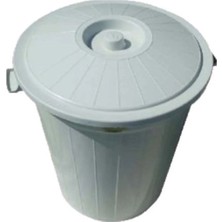 St. Morritz Çöp Kovası Yuvarlak Battal 50LT.EKO