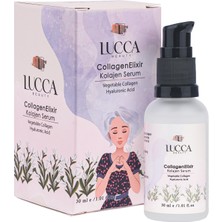 Nacario Lucca Beauty Collagenelixir Kolajen Serumu 30 ml – Vegan, Bitkisel Kolajen, Hyaluronik Asit ve Sodyum Pca Içerikli Nemlendirici Yüz Serumu
