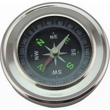 Zamerya Yuvarlak Metal Kasa Dayanıklı Pusula 60MM