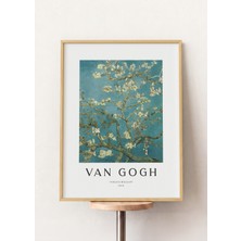 Pena Tablo Vincent Van Gogh - Almond Blossom Ahşap Çerçeveli Tablo