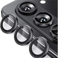 Zamerya Galaxy Z Fold 5 Valdez Metal Kamera Lens - Siyah
