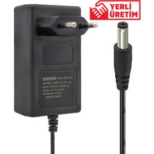 Xtechnx Weko 9 Volt 2 Amper Priz Tipi Plastik Kasa Adaptör 5.5*2.5 Uç