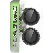 Zamerya Newface Mi 17 Pro Max Raze Metal Kamera Lens - Siyah
