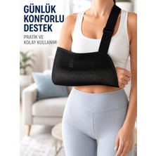 Mey İthalat Mey Ithalat® Ortopedik Fileli Kol Askısı Ayarlanabilir Askılı Hava Alabilen Kol Destek Aparatı