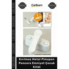 Carlburn Özel Üretim Dayanıklı Pvc Alüminyum Güvenli Kırılmaz Metal Pimapen Pencere Emniyet Çocuk Kilidi