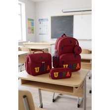 U.S. Polo Assn. U.s Polo Assn. Plcan 26176-26179-26182 Üçlü Ilköğretim Kalemlikli Besleme Çantalı Okul Çantası
