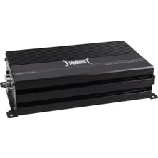 Mobaş Mobass MBA-110.4D 4X110W Rms / 2X300 Rms 4 Kanal Oto Amfi 220 x 125 x 55 mm Ebatlar