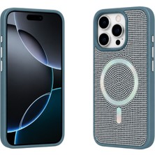 Nettech Apple iPhone 16 Pro Uyumlu Taşlı Seri Arka Koruma Kılıf