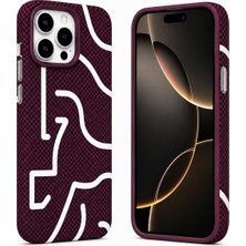 Nettech Apple iPhone 16 Pro Uyumlu NT-N129 Desenli Seri Arka Koruma Kılıf