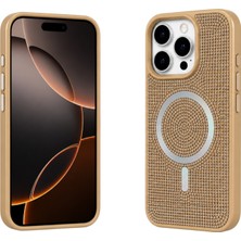 Nettech Apple iPhone 15 Pro Max Uyumlu Taşlı Seri Arka Koruma Kılıf