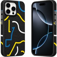Nettech Apple iPhone 16 Pro Uyumlu NT-N129 Desenli Seri Arka Koruma Kılıf