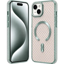 Nettech Apple iPhone 13 Uyumlu Taşlı Seri Arka Koruma Kılıf