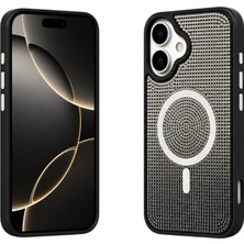Nettech Apple iPhone 16 Uyumlu Taşlı Seri Arka Koruma Kılıf