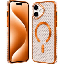 Nettech Apple iPhone 17 Uyumlu Taşlı Seri Arka Koruma Kılıf