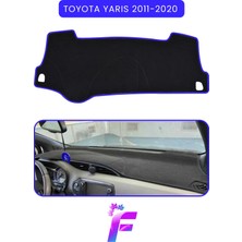 E-BİZ Toyota Yaris (2011-2020) Torpido Örtüsü | Çatlama ve Isıya Karşı Tam Koruma | Oto Aksesuar | B71