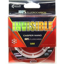 Captain Casper Nano %100 Fluoro Carbon Misina 50MT 0,40 mm