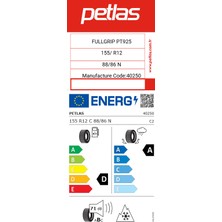 Petlas 155 R12 C 88/86N 8PR FullGrip PT925 Kış Lastiği 2025