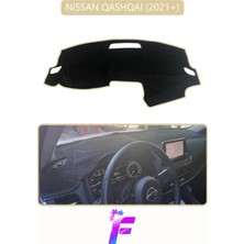 E-BİZ Nissan Qashqaı (2021+) Uyumlu Torpido Örtüsü | Yansıma Önleyici | Tam Koruma | Kolay Montaj | H67