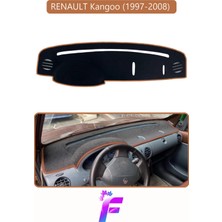 E-BİZ Renault Kangoo (1997-2008) Uyumlu Torpido Örtüsü | Yansıma Önleyici | Tam Koruma | Hızlı Montaj |J82
