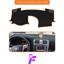 E-BİZ Toyota Avensis (2009-2015) Araca Özel Torpido Örtüsü | Ön Göğüs Kılıfı | Tam Koruma | B16