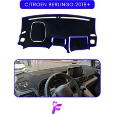 E-BİZ Cıtroen Berlingo (2018+) Torpido Koruyucu | Güneş ve Yansımaya Karşı Kalkan | Tam Koruma | TA53