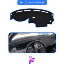 E-BİZ Mazda 626 (1991-1998) Uyumlu Torpido Örtüsü | Araca Özel Üretim | Kolay Montaj | Torpido Kılıf |TD41
