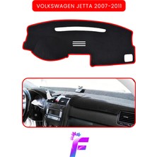 E-BİZ Volkswagen Jetta (2007-2011) Torpido Örtüsü | Güneşten, Isıdan, Çatlamadan Korur | Tam Uyum | C15