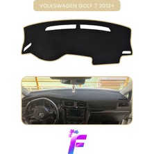 E-BİZ Volkswagen Golf 7 (2012 – 2016) Torpido Örtüsü | Güneşten, Isıdan, Çatlamadan Korur | Tam Uyum | C7