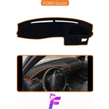 E-BİZ Ford Escort Uyumlu Torpido,panel Örtüsü | Hızlı ve Kolay Montaj | Kaymaz Tasarım | Tam Uyum | F4