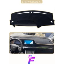 E-BİZ Chery Omada 5 Uyumlu Torpido Örtüsü | Çatlama ve Isıya Karşı Tam Koruma | Oto Aksesuar | D31