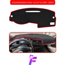 E-BİZ Volkswagen Jetta (1997-2003) Torpido Örtüsü | Araca Özel Üretim | Kolay Montaj | Tam Uyum| B93