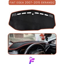 E-BİZ Fıat Egea (2007-2015) Ekransız Araca Özel Torpido Örtüsü | Ön Göğüs Kılıfı | Tam Koruma | TB16