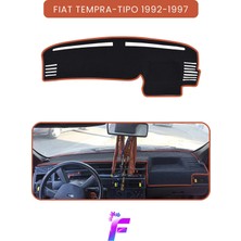 E-BİZ Fıat Tıpo (1992-1997) Araca Özel Torpido Örtüsü | Ön Göğüs Kılıfı | Tam Koruma | TB58