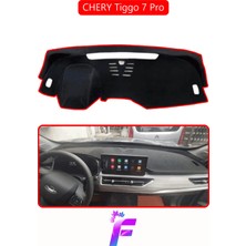 E-BİZ Chery Tiggo 7 Pro Araca Özel Torpido Örtüsü | Ön Göğüs Kılıfı | Tam Koruma | Oto Aksesuar | D39